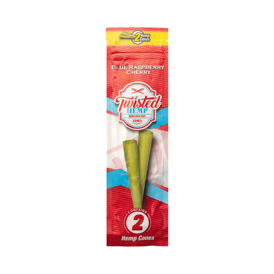 wholesale-twisted-hemp-cones-blue-raspberry-cherry-10pcs-display-1-900x900