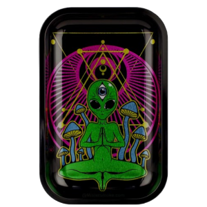 Tava pentru rulat, Fire-Flow Trippy Alien, 27x17,5cm