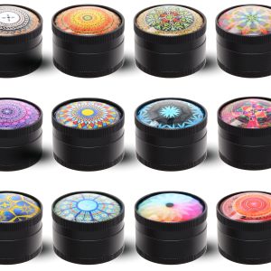 Grinder metalic, Psychedelic, ø50mm
