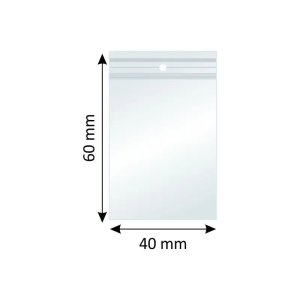 Pungi Zip-Lock, 40x60mm, 100buc.