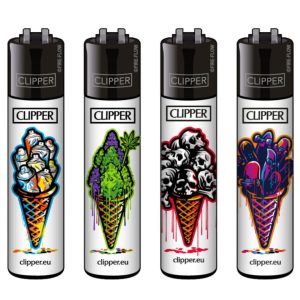 Set brichete Clipper, Classic Large Eis Waffeln, 4 buc