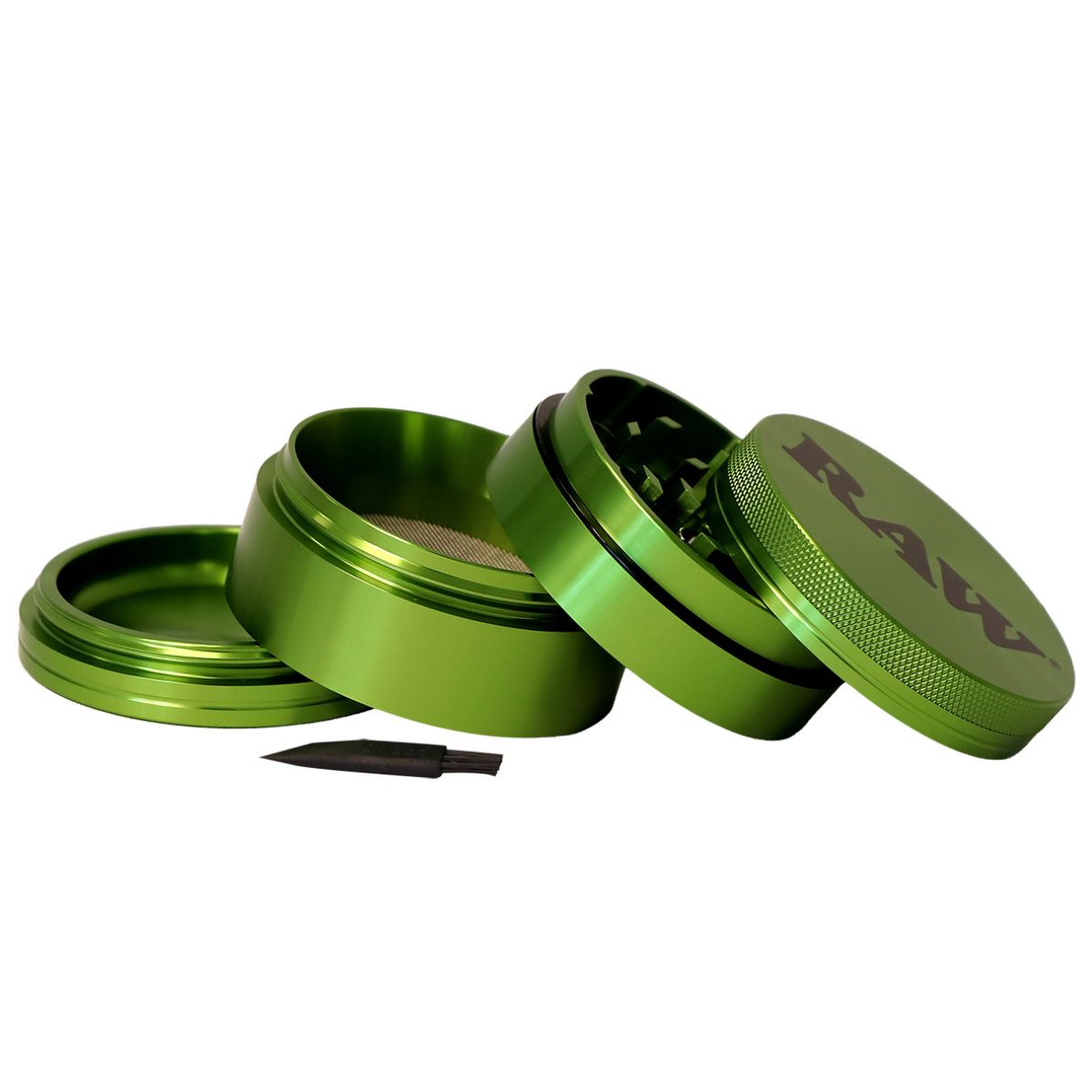 RAW-Original-Aluminum-Grinder-4-Parts-–-56mm-Green-2