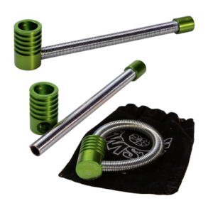 Pipa Metalica Twister Spring Mare, Verde
